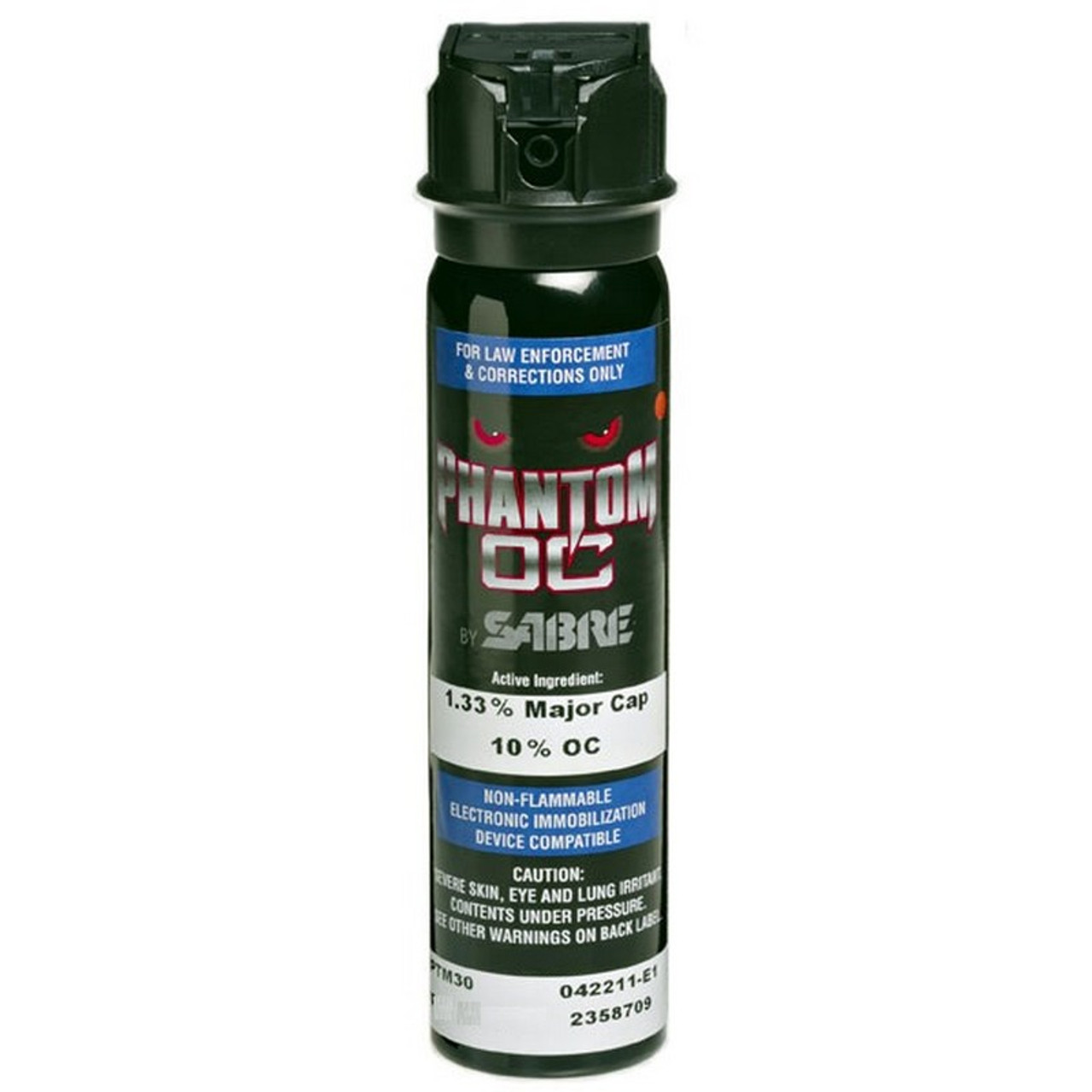 Sabre 52PTM10 Phantom OC Evaporating Fog (MK-3) Pepper Spray, 1.33% MC, 1.8 Ounces